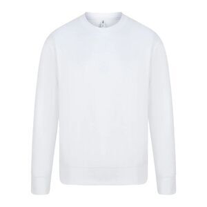 Casual Classics Unisex Adult Core Sweatshirt / White